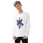 unisex french terry sweatshirt white front 2 64c7522da6fa8