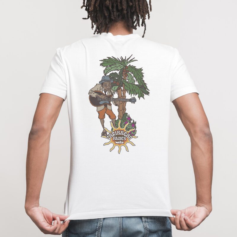 Caribbean Blues model Tee 1