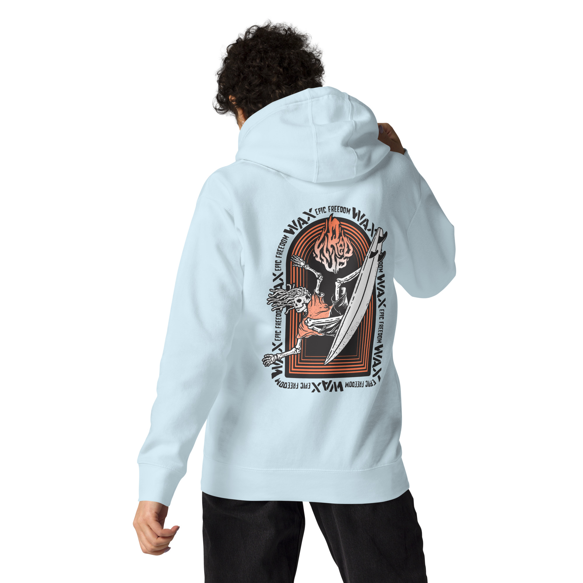 unisex premium hoodie sky blue back 65c7773202ca6