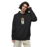 unisex kangaroo pocket hoodie coal front 65fec265c9a27